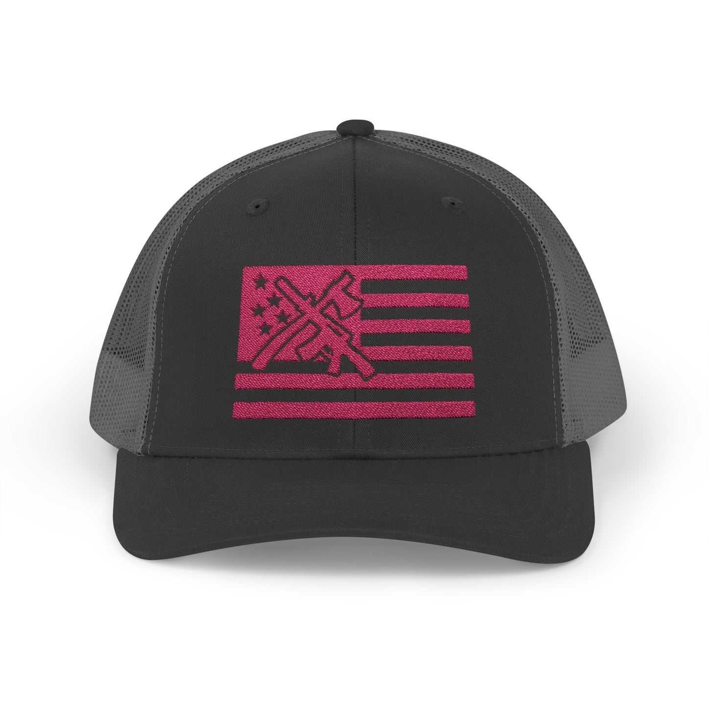 The defender Trucker hat/ Pink