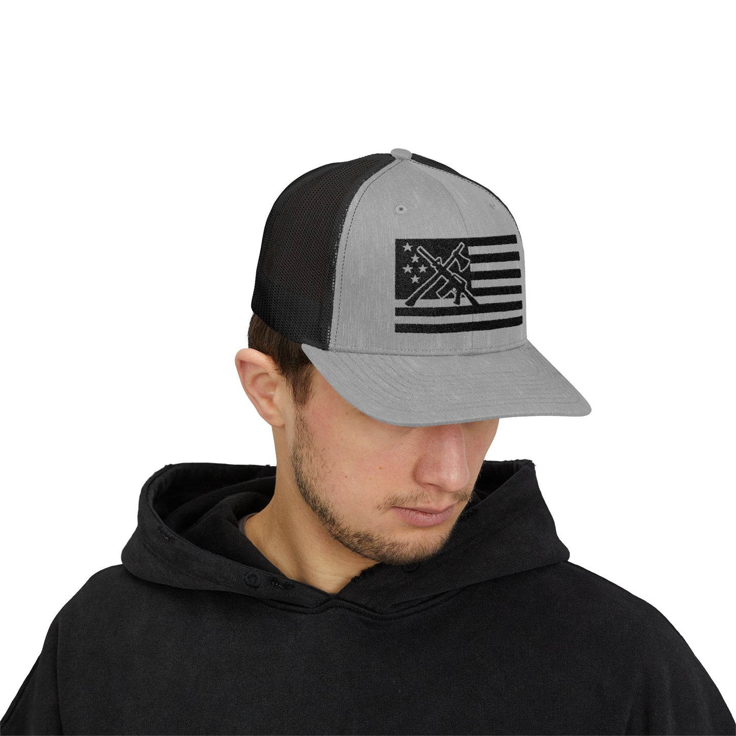 The defender Trucker hat