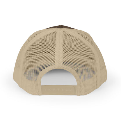 The defender Trucker hat/ Red