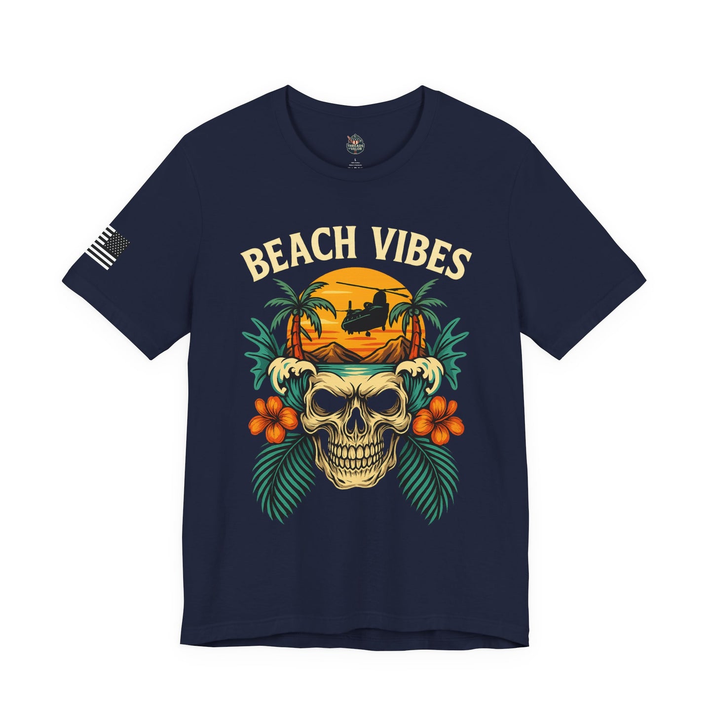 Beach Vibes Skull Tee