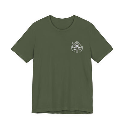 USMC Vet black and White Logo