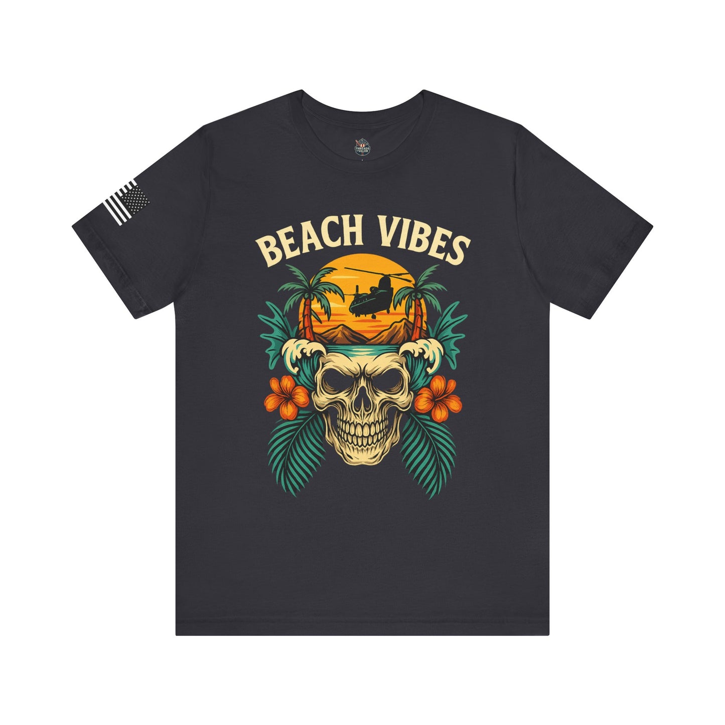 Beach Vibes Skull Tee