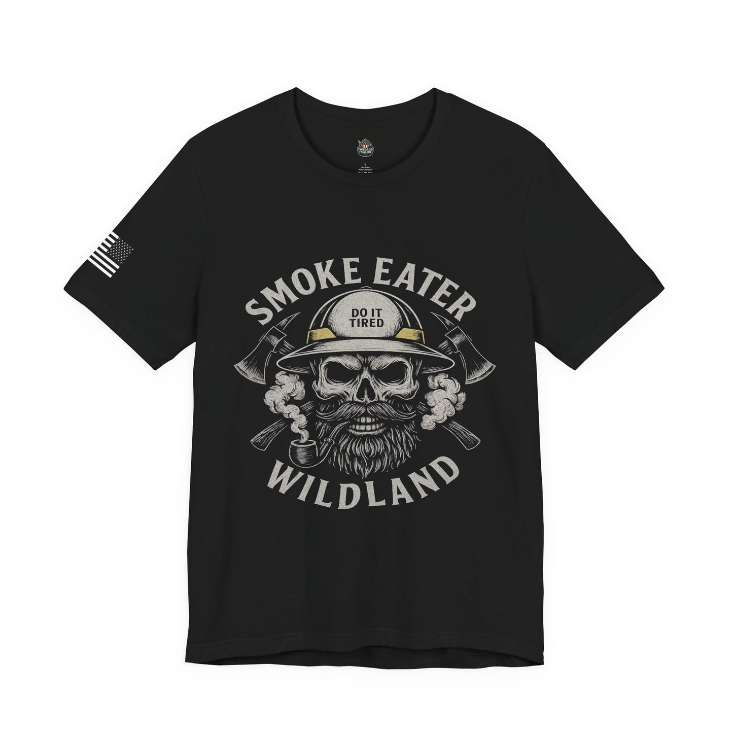 Wildland Firefighter Graphic Tee, Smoke Eater Shirt