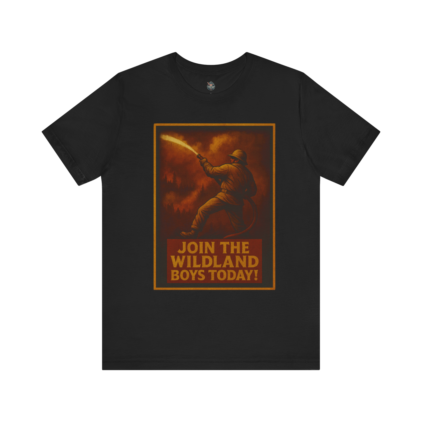 Hero Series/Join the Wildland Boys T-Shirt-Back Print