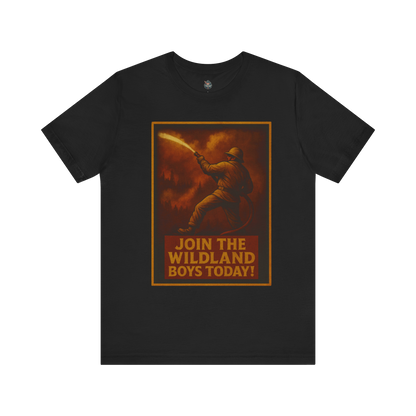 Hero Series/Join the Wildland Boys T-Shirt-Back Print